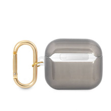 Guess Apple Airpods 3 TPU Printed Stripe Case Black Guess Apple Airpods 3 TPU Printed Stripe Case Black