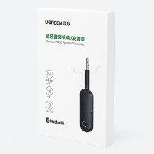„Ugreen“ imtuvas „Bluetooth“ siųstuvas su 3,5 mm mini lizdu (CM403) 81885 juodas