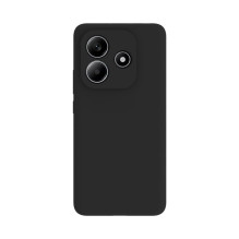 „Evelatus Xiaomi Poco X6 Pro“ aukščiausios kokybės minkštas silikoninis dėklas, juodas
