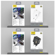 Dudao Dudao A28 45W GaN USB-C Wall Charger - White White Dudao Dudao A28 45W GaN USB-C Wall Charger - White White