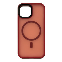 „Connect“ „Apple iPhone 15“ hibridinis dėklas su magnetiniu PC+TPU, raudonas „Connect“ „Apple iPhone 15“ hibridinis dėklas su magnetiniu PC+TPU, raudonas