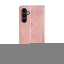 „Evelatus“ „Samsung Galaxy A16“ dėklas, skirtas knygoms, rausvo smėlio spalvos