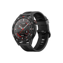 „Huawei GT 3 SE 46 mm“, GPS, širdies ritmo matuoklis, atsparus vandeniui, matinės juodos spalvos