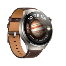 Huawei Watch 4 Pro tamsiai rudas
