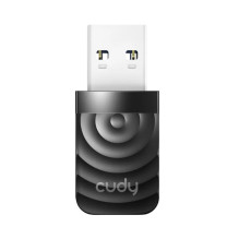 Cudy Cudy WU1300S AirMax AC1300 Dual Band WiFi USB Adapter USB 3.0 High Speed High Gain Black
