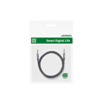 Ugreen Ugreen angled AUX cable 2 x mini jack 3.5 mm 1m blue (AV112)