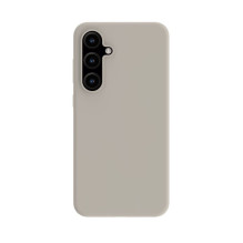 „Evelatus“ „Samsung Galaxy S24 Ultra Premium“ minkštas silikoninis dėklas, sidabrinis