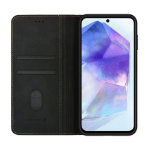 Evelatus Samsung Galaxy A55 Book Case Folio Black