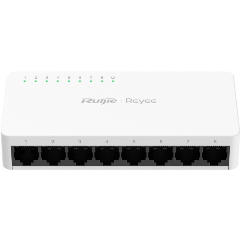 Ruijie Komutators Ruijie RG-ES08G-L 8-Port 10 / 100 / 1000 Mbps Unmanaged Non-PoE
