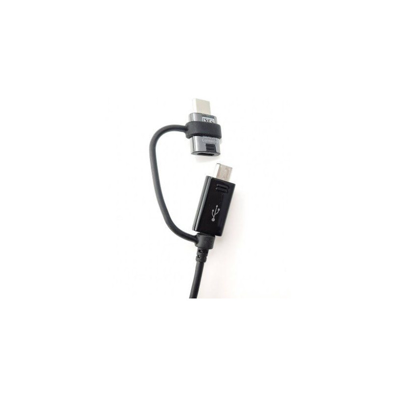 Samsung EP-DG950DBE Samsung Combo microUSB Data Cable with USB-C Reduction 1.4m Black (Bulk)