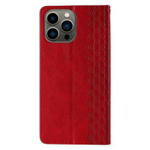 Hurtel - Magnet Strap Case Case for iPhone 13 Pro Max Pouch Wallet + Mini Lanyard Pendant Red Hurtel - Magnet Strap Case Case for iPhone 13 Pro Max Pouch Wallet + Mini Lanyard Pendant Red