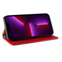 Hurtel - Magnet Strap Case Case for iPhone 13 Pro Max Pouch Wallet + Mini Lanyard Pendant Red Hurtel - Magnet Strap Case Case for iPhone 13 Pro Max Pouch Wallet + Mini Lanyard Pendant Red