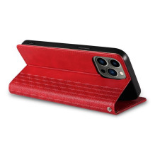 Hurtel - Magnet Strap Case Case for iPhone 13 Pro Max Pouch Wallet + Mini Lanyard Pendant Red Hurtel - Magnet Strap Case Case for iPhone 13 Pro Max Pouch Wallet + Mini Lanyard Pendant Red