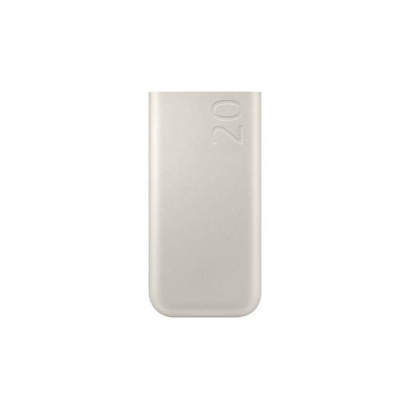 Samsung EB-P4520XUE Samsung nešiojamoji baterija, 3x USB-C, 45W, 20000mAh, smėlio spalvos
