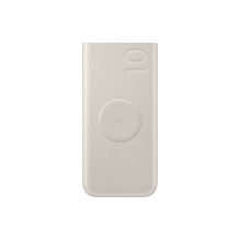 „Samsung EB-U2510XUE“ belaidis nešiojamasis akumuliatorius (2x USB-C), 25 W, 10000 mAh, smėlio spalvos.