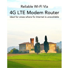 „Cudy LT500D LinkCell AC1200 4G LTE Cat4“ maršrutizatorius, dviejų dažnių „WiFi“, SIM, VPN, nuimamos antenos, tinklelio 