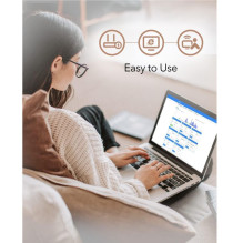 Cudy LT500D LinkCell AC1200 4G LTE Cat4 Router Dual Band WiFi SIM VPN Detachable Antennas Mesh White