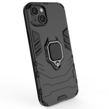 Hurtel - Ring Armor case for iPhone 14 Plus armored cover magnetic holder ring black Hurtel - Ring Armor case for iPhone 14 Plus armored cover magnetic holder ring black