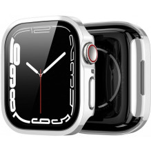 „Dux Ducis Hamo“ „Apple Watch Series 7 / 8 / 9“ dėklas (PC), 41 mm, sidabrinis „Dux Ducis Hamo“ „Apple Watch Series 7 / 8 / 9“ dėklas (PC), 41 mm, sidabrinis