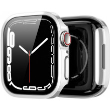 Dux Ducis Hamo Apple Watch Series 7 / 8 / 9 Case (PC) 45MM Silver Dux Ducis Hamo Apple Watch Series 7 / 8 / 9 Case (PC) 45MM Silver