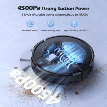 Lubluelu SL68 valymo robotas juodas