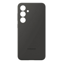 Samsung - Samsung Silicone Case EF-PS721CBEGWW for Samsung Galaxy S24 FE - black