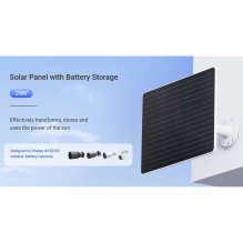 EZVIZ EZVIZ CS-PBC24-R100-20AH 24W solar panel with battery White White