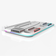 iLike DZ504 Slim Multi Dock Station for Play Station 5 PS5 Controllers with Cooling fas & RGB Black iLike DZ504 Slim Multi Dock Station for Play Station 5 PS5 Controllers with Cooling fas & RGB Black