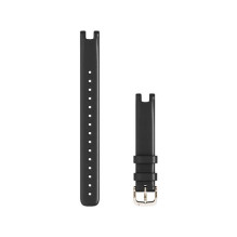 Garmin Lily Leather Watch Strap 14 mm (L) Black