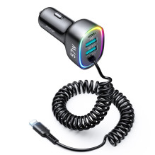 „Joyroom Lightning“ (kištukas),, USB-A (lizdas),, USB-C (lizdas)
