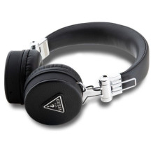 Guess Bluetooth ENC GUBH70PGTSPSK Grained Classic Round Shape Black Guess Bluetooth ENC GUBH70PGTSPSK Grained Classic Round Shape Black