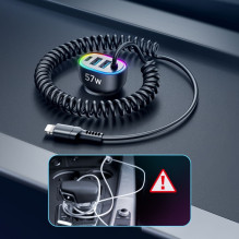 Joyroom Lightning (male) , , USB-A (female) , , USB-C (female)