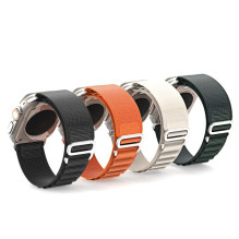 „Dux Ducis DUX DUCIS“ nailono dirželis „Apple Watch 42 / 44 / 45 / 49 mm“, oranžinis