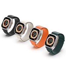 „Dux Ducis DUX DUCIS“ nailono dirželis „Apple Watch 42 / 44 / 45 / 49 mm“, oranžinis