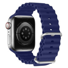 Dux Ducis Apple Silicone Strap for Apple Watch 38 / 40 / 41 / 42MM Navy Blue