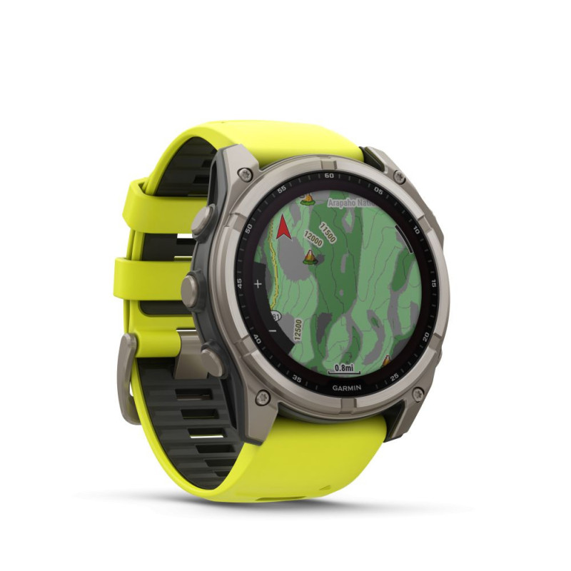 Garmin SMARTWATCH FENIX 8 SAPP. SOLAR / YELLOW 51 mm