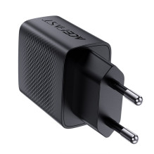 „Acefast A82“ tinklo įkroviklis „GaN USB-C PD 20W“ – juodas