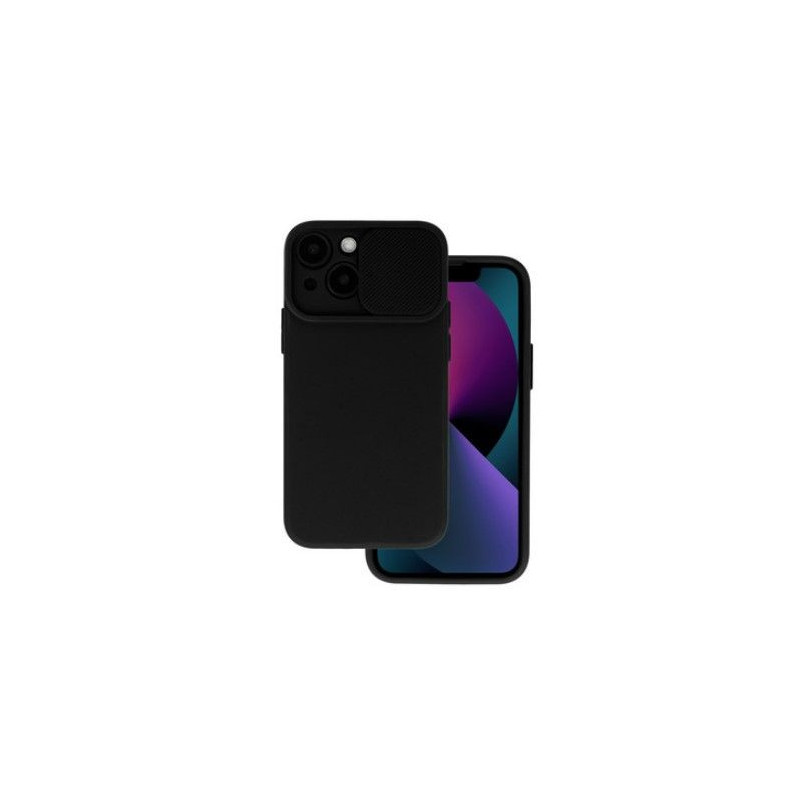 iLike Samsung GALAXY A53 5G CAMSHIELD minkštas juodas