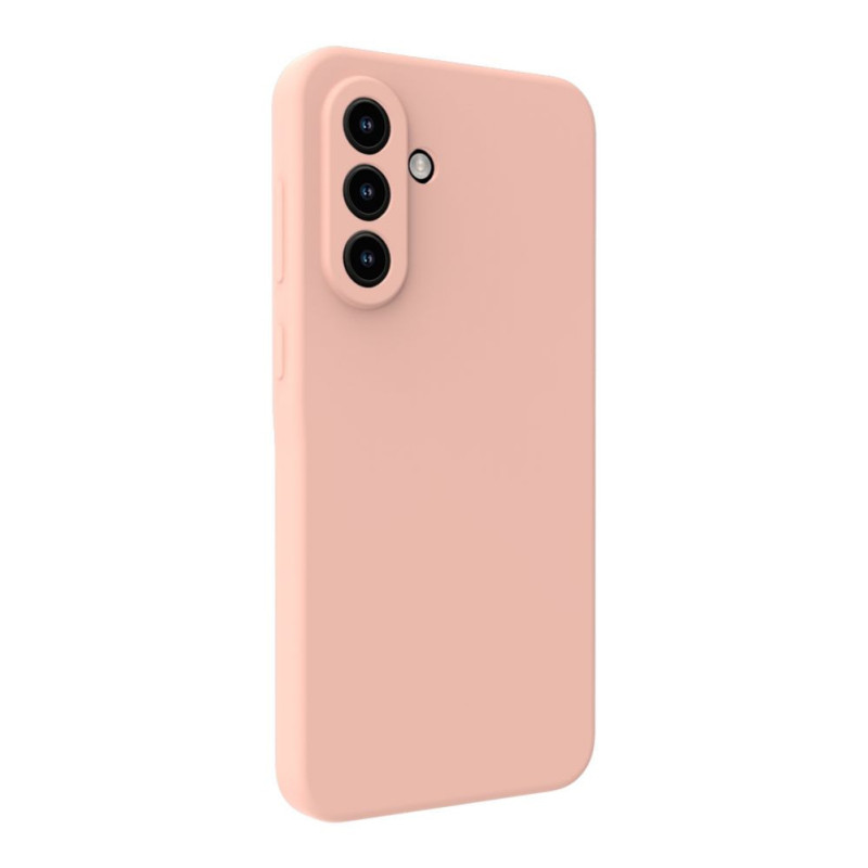 „Evelatus“ „Samsung Galaxy A36 Premium“ magnetinis, minkštas silikoninis dėklas, rožinis, smėlio spalvos