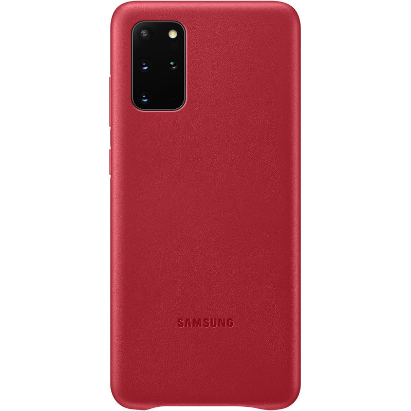 Samsung Galaxy S20 Plus Leather Cover Red