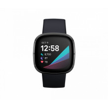 „Fitbit Sense“ grafito nerūdijančio plieno anglies juodumo „Fitbit Sense“ grafito nerūdijančio plieno anglies juodumo