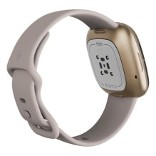 Fitbit Sense Lunar Soft Gold Stainless Steel White Fitbit Sense Lunar Soft Gold Stainless Steel White