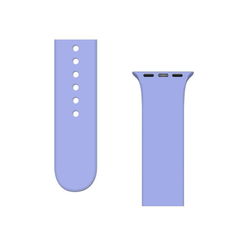 „iLike Strap APS“ silikoninis laikrodžio dirželis Ultra / 8 / 7 / 6 / 5 / 4 / 3 / 2 / SE (45 / 44 / 42 mm) violetinis di