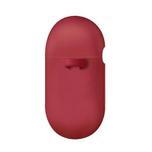 UNIQ Uniq Nexo dėklas, skirtas AirPods 3 ausinėms + ausų kabliukai, silikoninis – raudonas UNIQ Uniq Nexo dėklas, skirtas AirPods 3 ausinėms + ausų kabliukai, silikoninis – raudonas