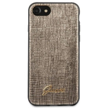 Guess Apple iPhone 7 / 8 / SE2020 Lizard Cover Gold