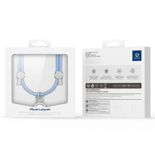 Dux Ducis Universal DUX DUCIS Plaz - cross-body phone strap - light blue Light Blue Dux Ducis Universal DUX DUCIS Plaz - cross-body phone strap - light blue Light Blue