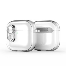 Dux Ducis Apple AirPods 4 PECL Series PC+TPU Cover with Hook Clear Dux Ducis Apple AirPods 4 PECL Series PC+TPU Cover with Hook Clear