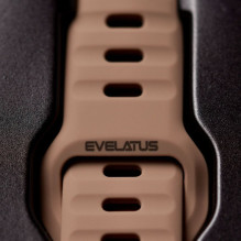 Evelatus Evelatus Watch 42 / 44 / 45 Sport Silicone Loop Dark Red