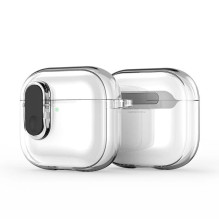 Dux Ducis Apple AirPods 4 PECL Series PC+TPU Cover with Hook Black Clear Dux Ducis Apple AirPods 4 PECL Series PC+TPU Cover with Hook Black Clear