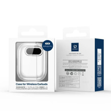 Dux Ducis Apple AirPods 4 PECL Series PC+TPU Cover with Hook Black Clear Dux Ducis Apple AirPods 4 PECL Series PC+TPU Cover with Hook Black Clear